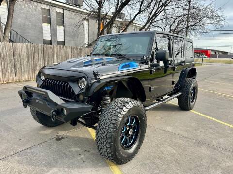 2015 Jeep Wrangler Unlimited for sale at Baltazar's Auto Sales LLC in Grand Prairie TX