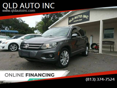 2012 Volkswagen Tiguan for sale at QLD AUTO INC in Tampa FL