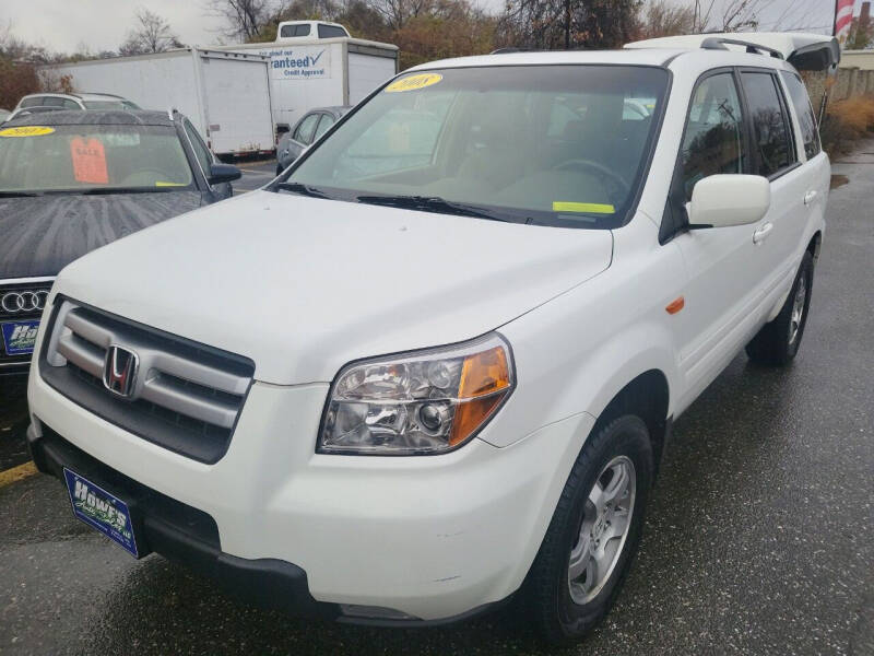 2008 Honda Pilot for sale at Howe's Auto Sales in Lowell MA