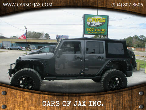 Jeep Wrangler JK Unlimited For Sale in Jacksonville, FL - CARS OF JAX INC.