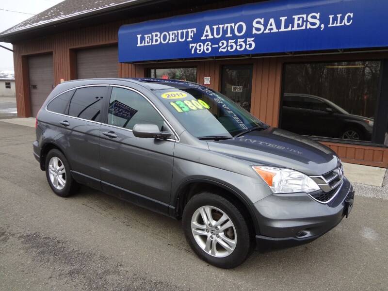 2011 Honda CR-V for sale at LeBoeuf Auto Sales in Waterford PA
