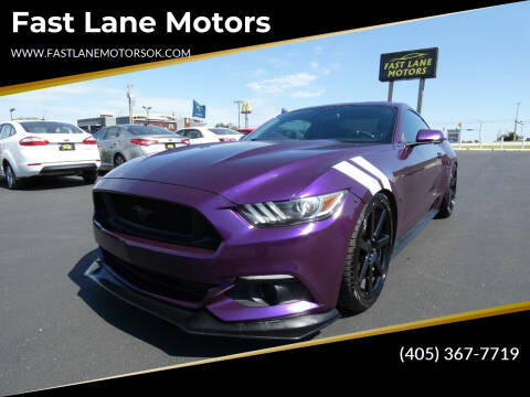 2016 Ford Mustang for sale at Fast Lane Motors in Oklahoma City OK