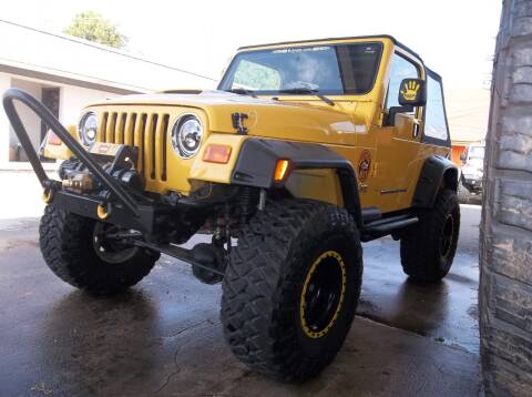 2000 Jeep Wrangler for sale at Broken Arrow Motor Co in Broken Arrow OK