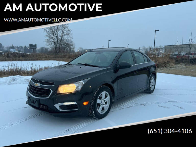 2016 Chevrolet Cruze Limited for sale at AM AUTOMOTIVE in Forest Lake MN