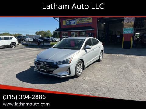 2020 Hyundai Elantra for sale at Latham Auto LLC in Ogdensburg NY