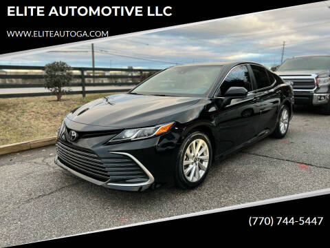 2021 Toyota Camry for sale at ELITE AUTOMOTIVE LLC in Alpharetta GA