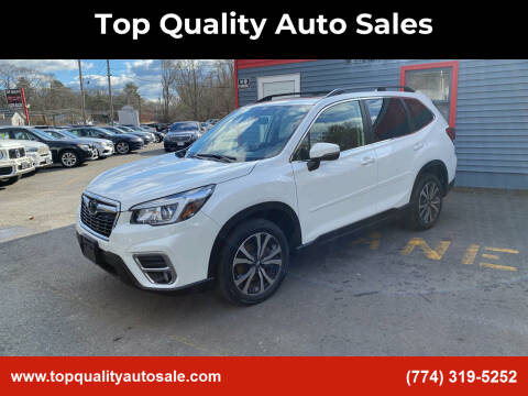 2020 Subaru Forester for sale at Top Quality Auto Sales in Westport MA