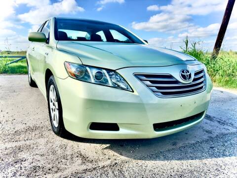 2009 Toyota Camry Hybrid for sale at G&J Car Sales in Houston TX
