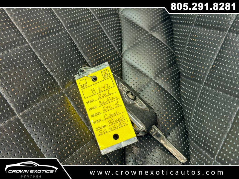2016 Bentley Continental GT V8 S