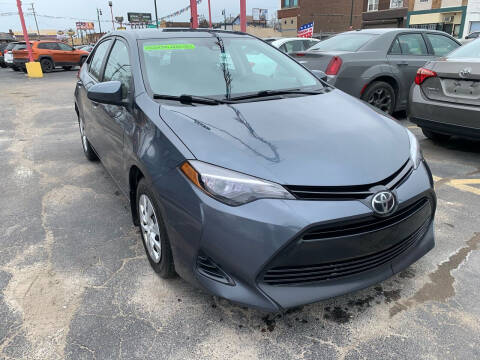 2017 Toyota Corolla for sale at Luxury Motors in Detroit MI