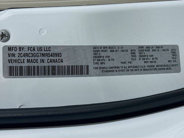 2021 Chrysler Pacifica Limited