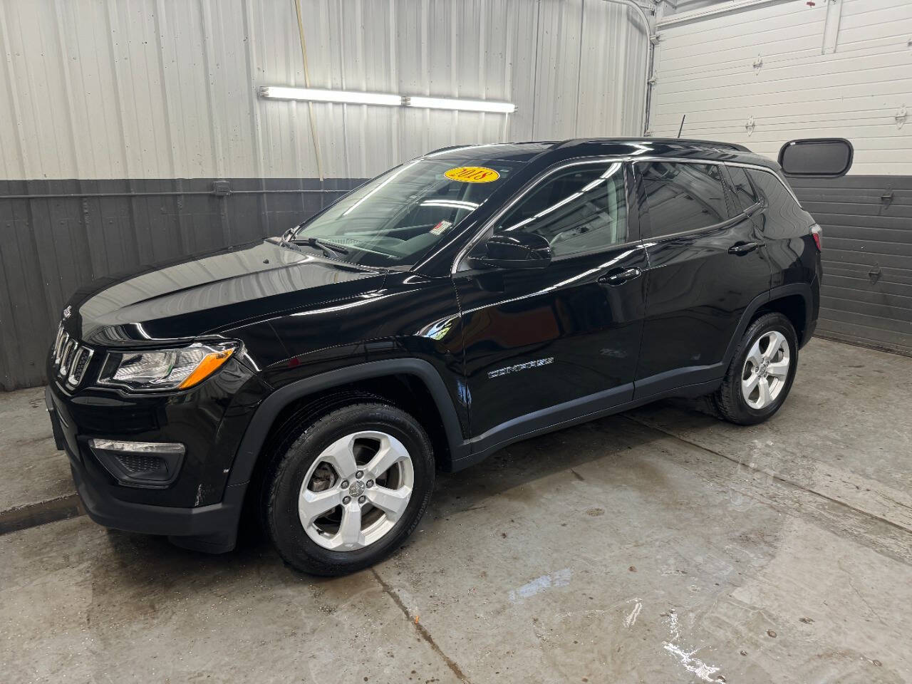 Black 2018 Jeep Compass Latitude 4x4 Latitude 4dr SUV 2