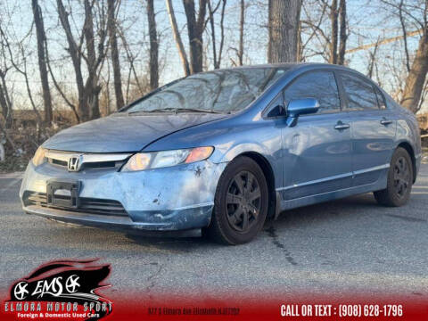 2008 Honda Civic for sale at Elmora Motor Sport in Elizabeth NJ