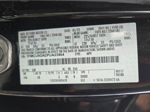 2023 Ford Escape Active