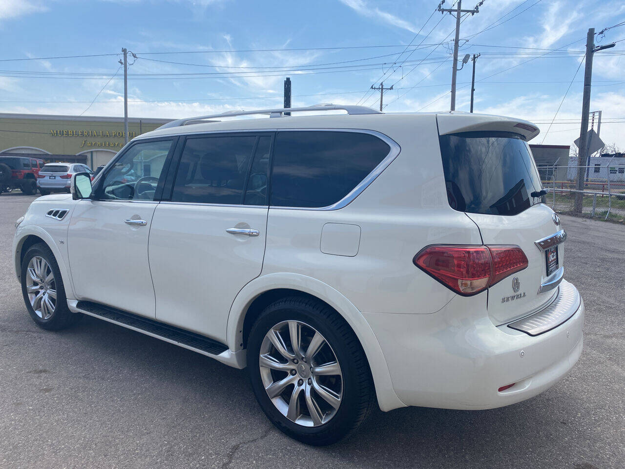 2014 INFINITI QX80 for sale at OKC Auto Direct, LLC in Oklahoma City , OK