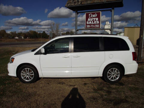 2016 Dodge Grand Caravan for sale at Don's Auto Sales in Silver Creek NE