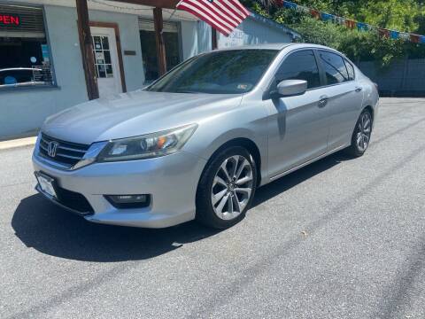 2014 Honda Accord for sale at Elite Auto Sales Inc in Front Royal VA