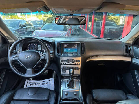 2012 Infiniti G37 Coupe Journey