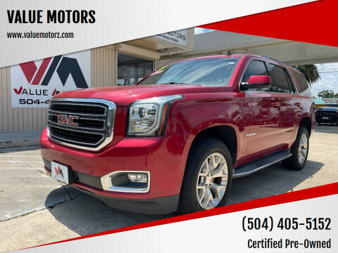 2015 GMC Yukon for sale at VALUE MOTORS in Kenner LA
