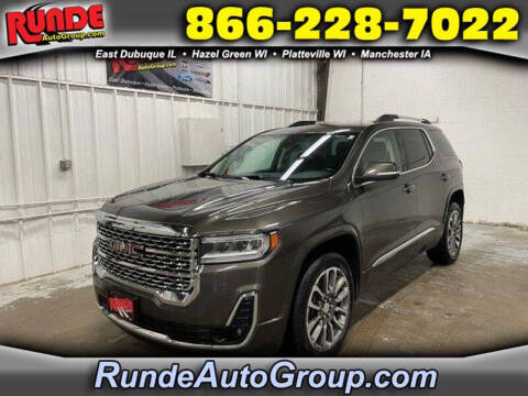 2020 GMC Acadia for sale at Runde PreDriven in Hazel Green WI