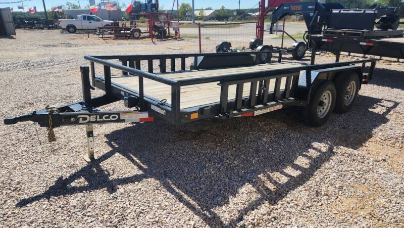 2023 DELCO  - Utility Trailer 83&quot; X  for sale at LJD Sales in Lampasas TX