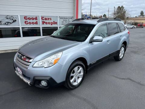 2014 Subaru Outback for sale at Good Cars Good People in Salem OR