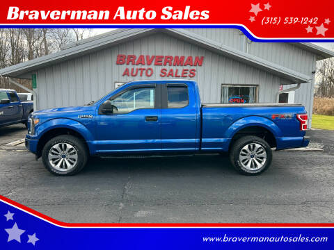 2018 Ford F-150 for sale at Braverman Auto Sales in Waterloo NY