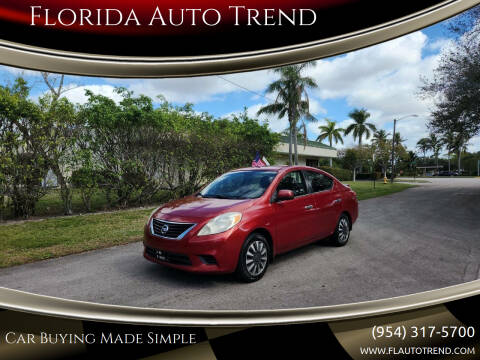 2014 Nissan Versa for sale at Florida Auto Trend in Plantation FL