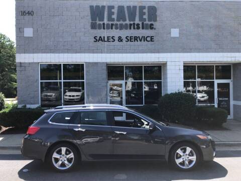 2012 Acura TSX Sport Wagon for sale at Weaver Motorsports Inc in Cary NC