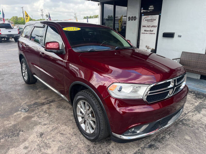 2018 Dodge Durango SXT