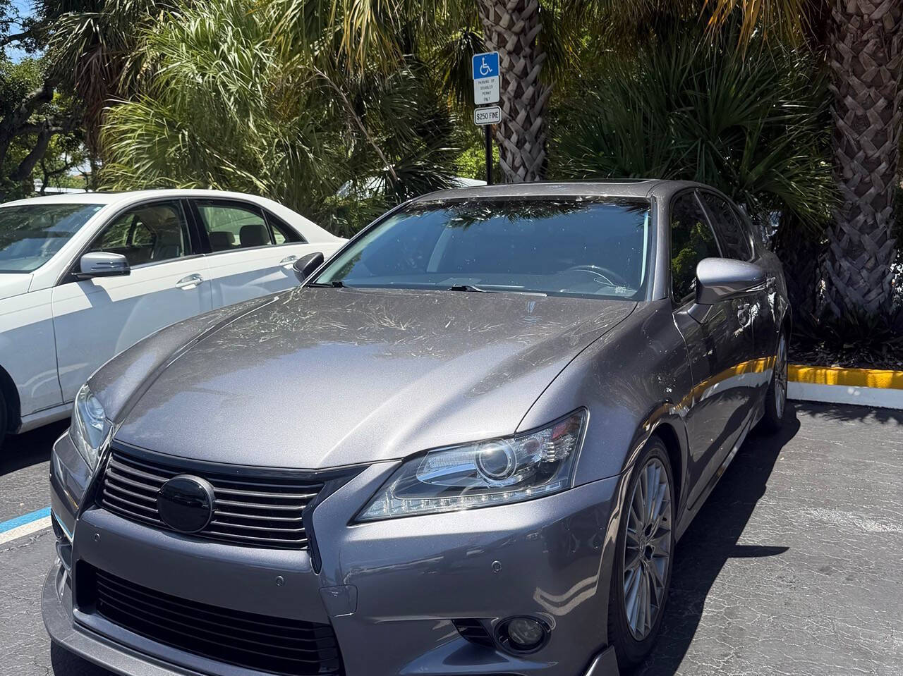 2013 Lexus GS 350 Base 4dr Sedan - Nebula Gray Pearl exterior view 7