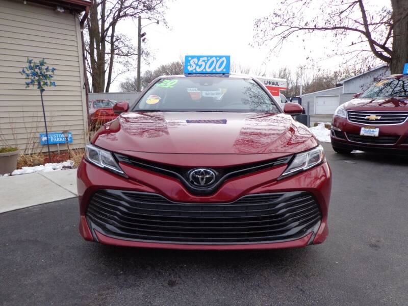 2020 Toyota Camry for sale at North American Credit Inc. in Waukegan IL