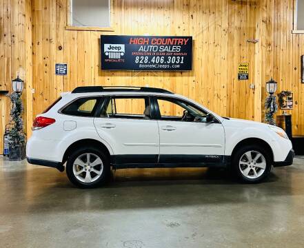 2014 Subaru Outback for sale at Boone NC Jeeps-High Country Auto Sales in Boone NC