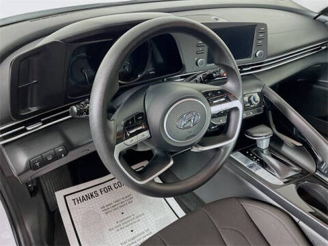 2023 Hyundai Elantra Hybrid Blue