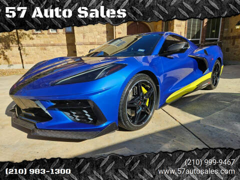2020 Chevrolet Corvette for sale at 57 Auto Sales in San Antonio TX