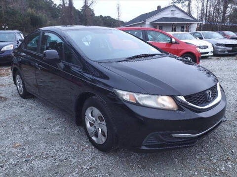 2013 Honda Civic for sale at Town Auto Sales LLC in New Bern NC