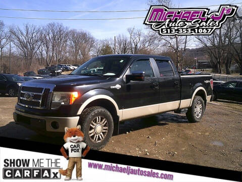 2010 Ford F-150 for sale at MICHAEL J'S AUTO SALES in Cleves OH