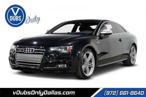 2014 Audi S5 for sale at VDUBS ONLY in Dallas TX