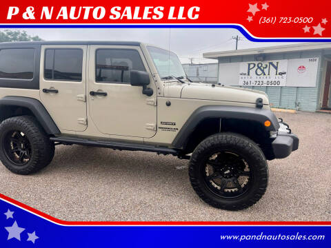 2017 Jeep Wrangler Unlimited for sale at P & N AUTO SALES LLC in Corpus Christi TX