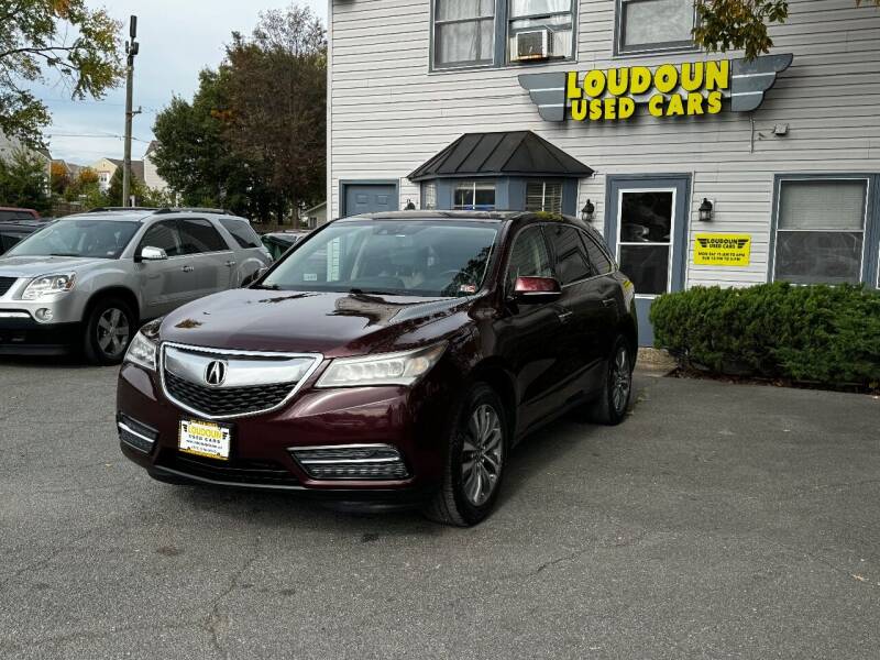 2014 Acura MDX for sale at Loudoun Used Cars in Leesburg VA
