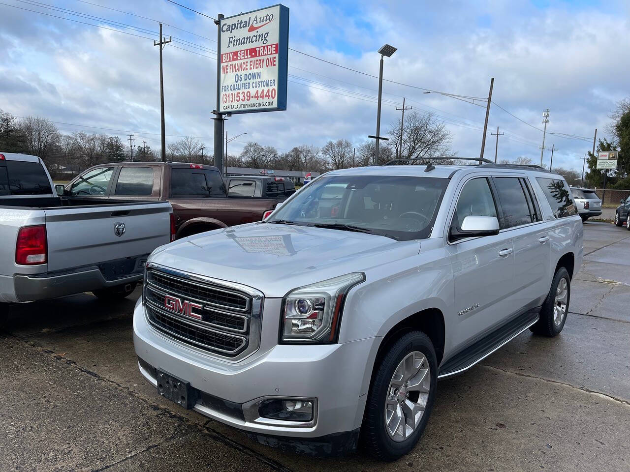 2015 GMC Yukon XL for sale at Capital Auto Financing in Redford, MI