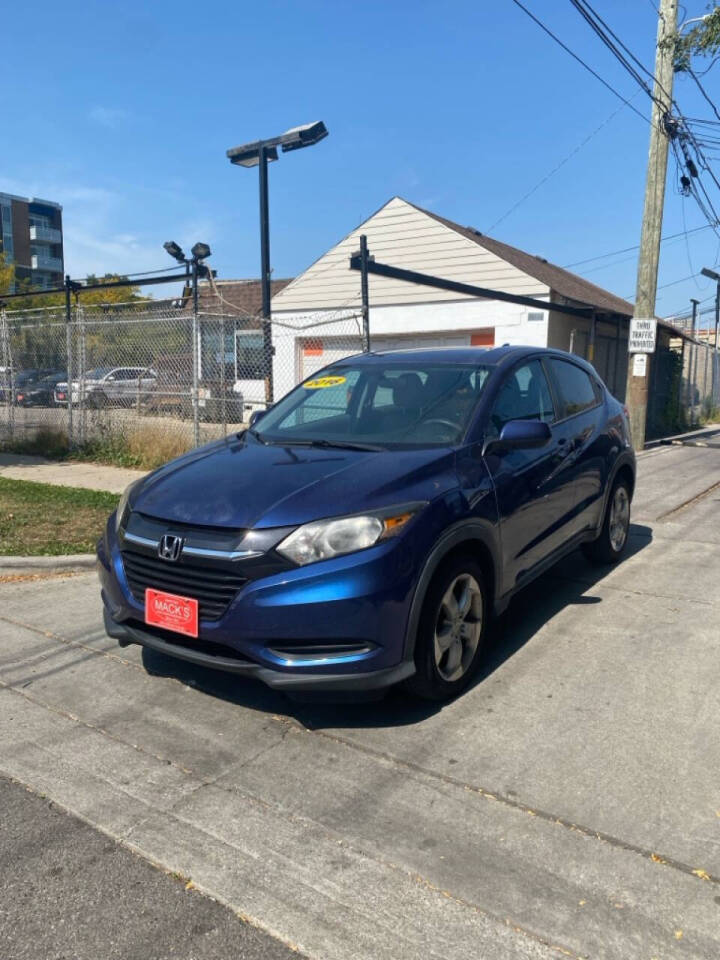 2016 Honda HR-V for sale at Macks Motor Sales in Chicago, IL