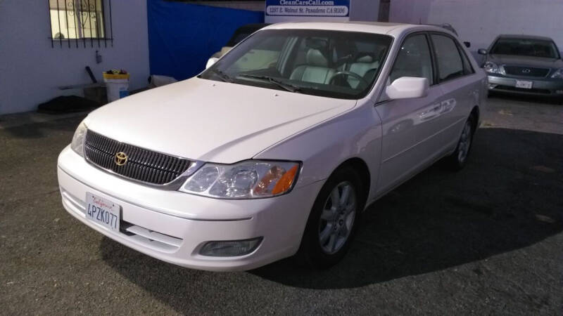 2001 Toyota Avalon for sale at Clean Cars Cali in Pasadena CA