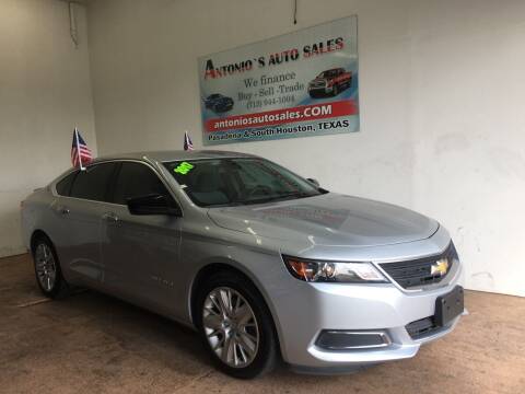 2017 Chevrolet Impala for sale at Antonio's Auto Sales - Antonio`s  2206 in Pasadena TX