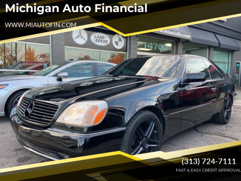 1994 Mercedes-Benz S-Class for sale at Michigan Auto Financial in Dearborn MI