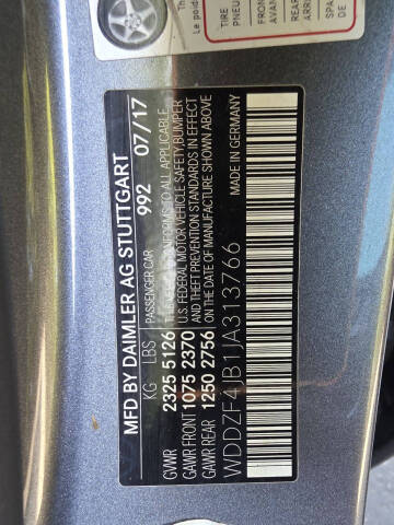 2018 Mercedes-Benz E-Class E 300