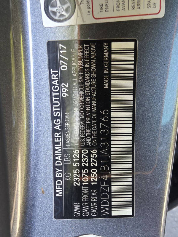 2018 Mercedes-Benz E-Class E 300