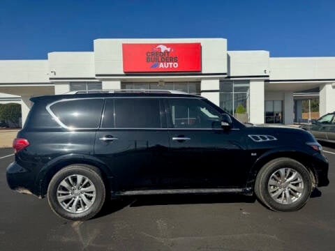 2016 Infiniti QX80 for sale at Credit Builders Auto in Texarkana TX