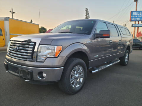 2012 Ford F-150 for sale at Select Cars & Trucks Inc in Hubbard OR