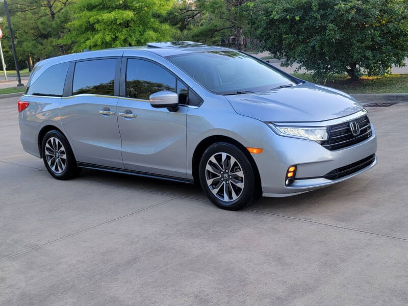 2021 Honda Odyssey for sale at MOTORSPORTS IMPORTS in Houston TX